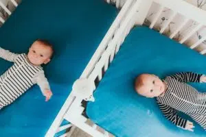 4-month-old twins sleep training