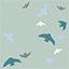 Birds Aqua