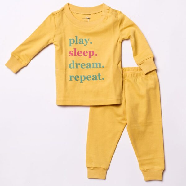 Long Sleeve Pajama Set Pima Cotton - Image 6