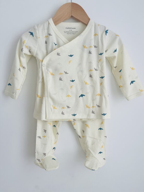 Baby Kimono Set - Pima cotton - Image 4