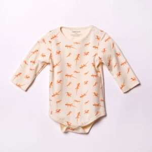 Home 1 Baby onesie Pima cotton - Lizard Birch, newborn