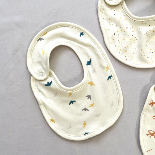 Bib and burp cloth Pima cotton - Image 2