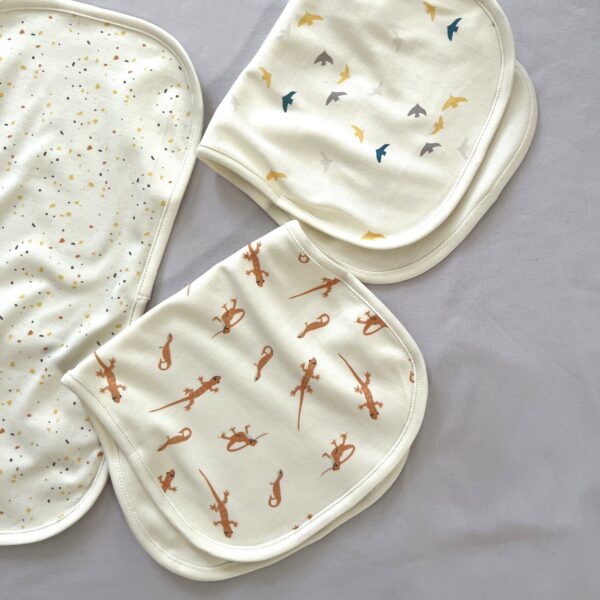 Bib and burp cloth Pima cotton - Image 5