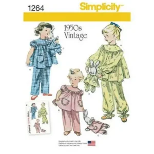 vintage kids pajamas