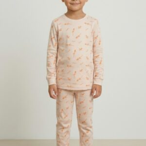 Home 2 Long Sleeve Pajama Set Pima Cotton - 5, Lizard Birch
