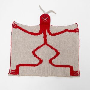 0-3 Months 18 Bird Friend baby alpaca and cotton lovey, hand-embroidered in Peru by Javiera Varas Kids