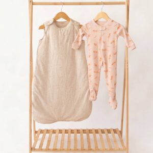 Baby sleep bunddle: sleep bag + footed pajama